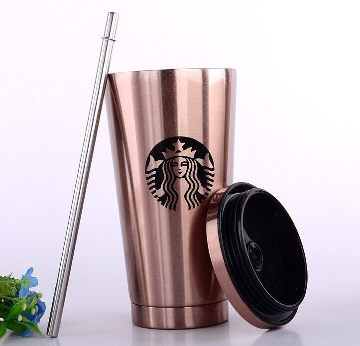 Starbucks Stainless Steel Suction Cup Goddess Insulation Cup Coffee Cup